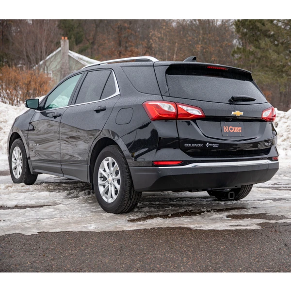 2018 - 2024 GMC Terrain Excluding diesel Curt 2", Class 3 Trailer Tow Hitch + 4-flat Wiring Kit 13439