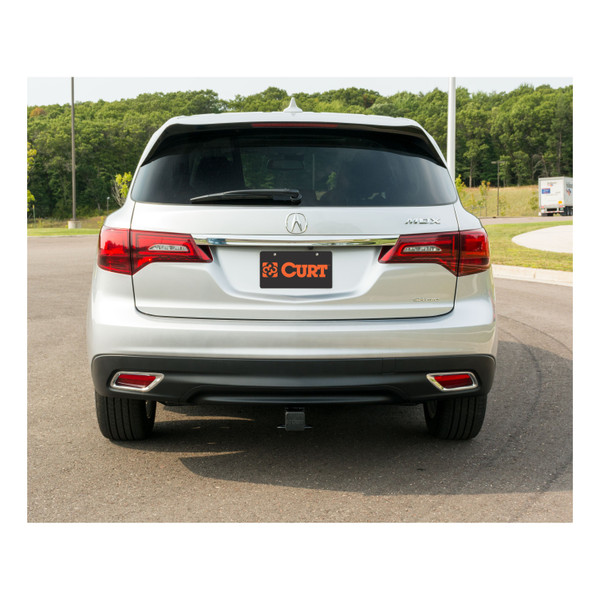 2016 - 2022 Honda Pilot Curt 2", Class 3 Trailer Tow Hitch + 4-flat Wiring Kit 13146