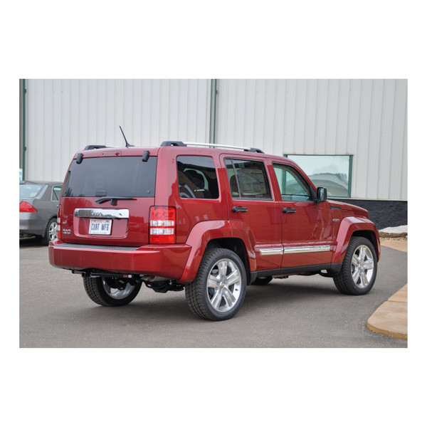 2008 - 2012 Jeep Liberty Curt 1-1/4", Class 2 Trailer Tow Hitch + 4-flat Wiring Kit 12245