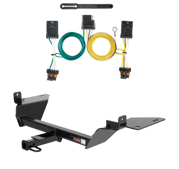 2005 - 2009 Buick Allure Curt 1-1/4", Class 2 Trailer Tow Hitch + 4-flat Wiring Kit 12239 - CURT