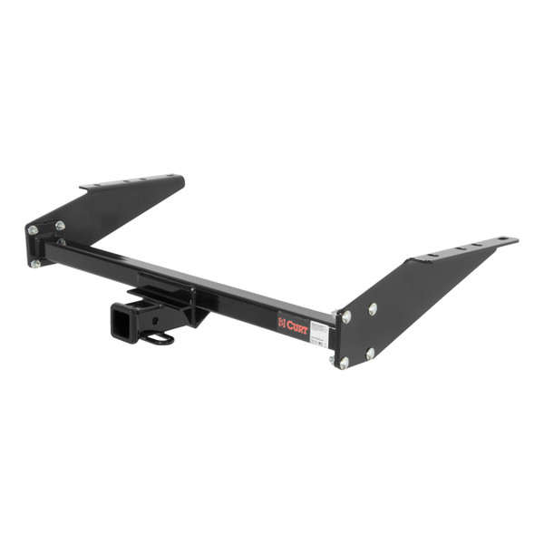 1995 - 2005 Chevrolet Astro 16" spare requires relocation Curt 2", Class 3 Trailer Tow Hitch + 4-flat Wiring Kit 13035