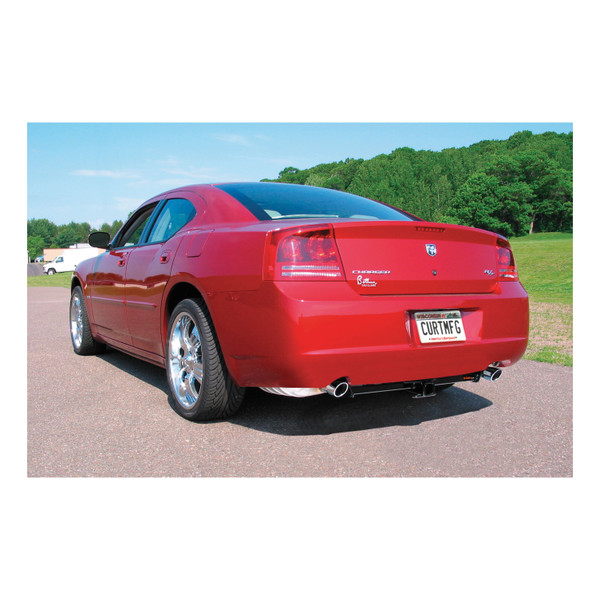 2005 - 2008 Dodge Magnum Curt 2", Class 3 Trailer Tow Hitch + 4-flat Wiring Kit 13465