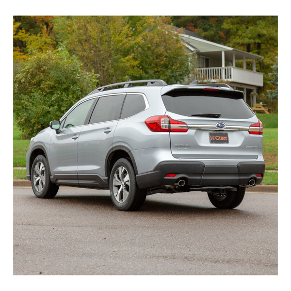 2019 - 2026 Subaru Ascent Curt 2", Class 3 Trailer Tow Hitch + 4-flat Wiring Kit 13400