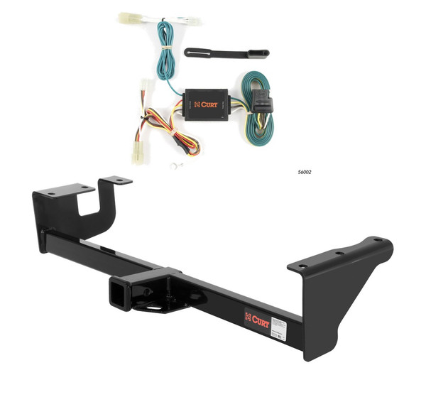 2006 - 2013 Suzuki Grand Vitara Excluding XL-7 Curt 2", Class 3 Trailer Tow Hitch + 4-flat Wiring Kit 13001 - CURT