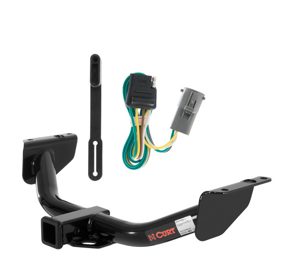 1998 - 2001 Mazda B3000 2000 - 2005 models are no drill Curt 2", Class 3 Trailer Tow Hitch + 4-flat Wiring Kit 13138 - CURT