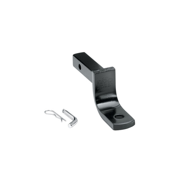 Draw-tite Trailer Hitch Ball Mount, Fits 1-1/4 in. Receiver, 2.75 in. Drop, 2.75 in. Rise, 2,000 lbss. Capacity, Black - Draw-tite