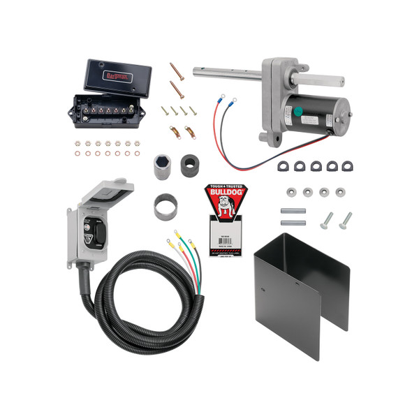 Bulldog 12,000 lb Electric Powered Kit Trailer Jack Single Speed Upgrade Motor Kit for Bulldog Jacks, Genuine Part 1824200100 - Bulldog