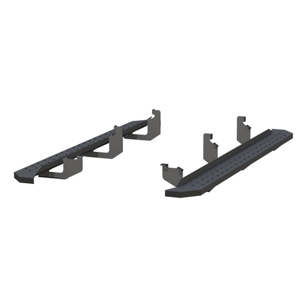 ARIES 2055552 RidgeStep Black Steel 6-1/2 x 85-Inch Truck Running Boards, Select Ford Ranger Crew Cab