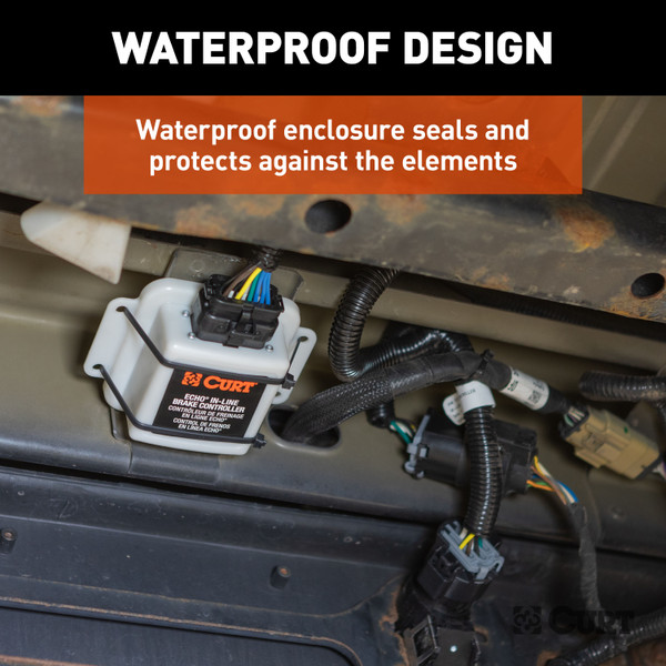 2011-2025 RAM 1500 CURT  Echo In-Line Bluetooth Trailer Brake Controller