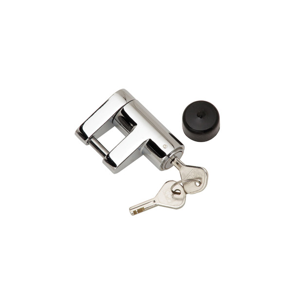 Draw-tite Trailer Coupler Lock, Chrome - Draw-tite