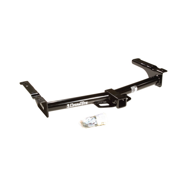 Draw-tite Class 4 Trailer Hitch, 2" Square Receiver, Black for Select Ford E-100 Econoline, Ford E-150 Econoline, Ford E-250 Econoline, Ford E-350 Econoline, Ford E-350 Econoline Super Duty 75703 - Draw-tite