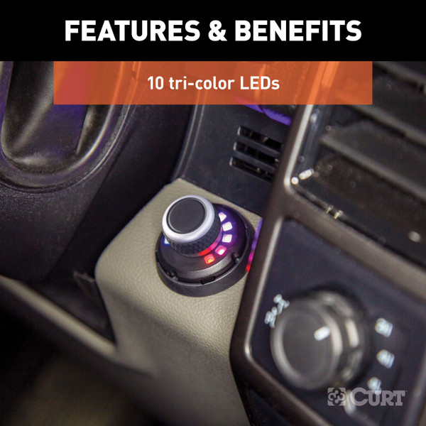 2001-2002 Chevrolet Silverado 3500 CURT Spectrum Integrated Proportional Trailer Brake Controller