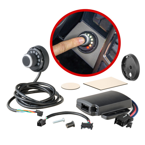 2020-2024 Chevrolet Silverado 2500 HD CURT Spectrum Integrated Proportional Trailer Brake Controller - CURT