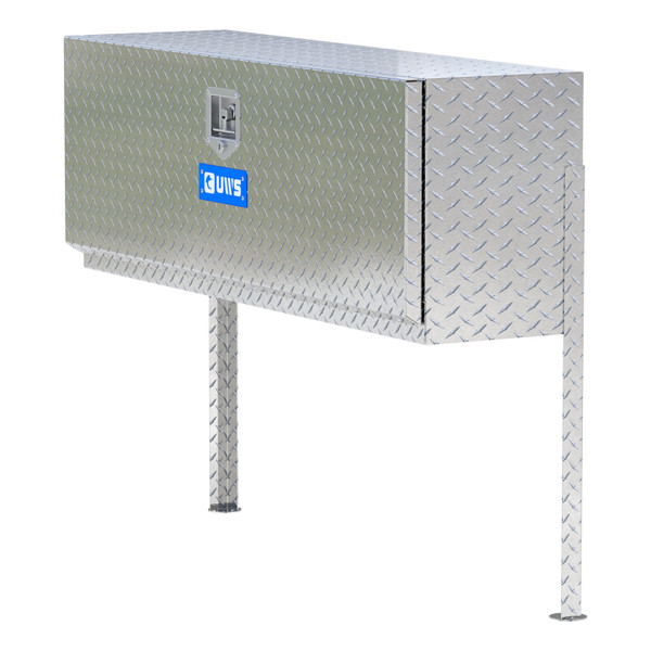 UWS Bright Aluminum 48" Single-Door Topside Truck Tool Box (Heavy Packaging) EC40001 - UWS
