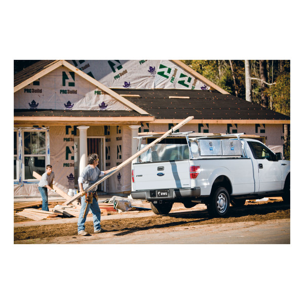 UWS Bright Aluminum 96" Double-Door Topside Truck Tool Box TBTS-96