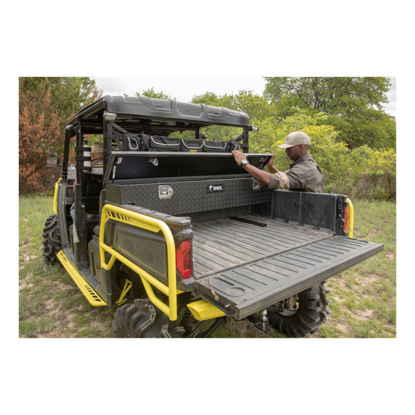 UWS Matte Black Aluminum UTV Tool Box - Polaris (Heavy Packaging) EC10903