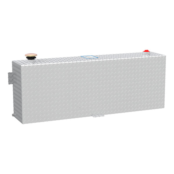 UWS 45-Gallon Rectangle Bright Aluminum Transfer Tank TT-45-R-T-P - UWS