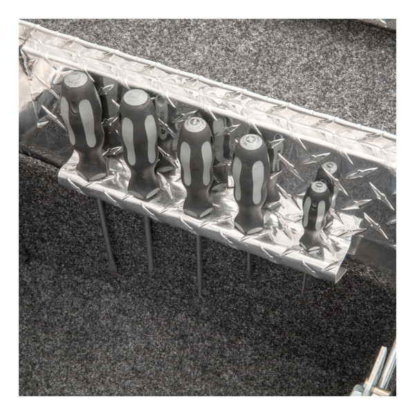 UWS Bright Aluminum 69" Secure Lock Crossover Box with Low Profile (Heavy Packaging) EC10001