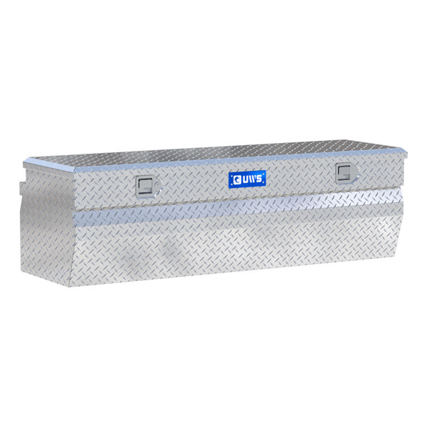 UWS Bright Aluminum 60" Wedge Utility Chest Box (Heavy Packaging) EC20351 - UWS