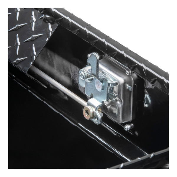 UWS Gloss Black 60" Deep Angled Truck Tool Box, Low Profile TBSD-60A-LP-BLK