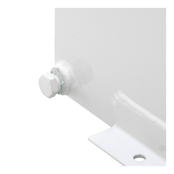UWS White 75-Gallon L-Shape Steel Transfer Tank ST-75-L-W