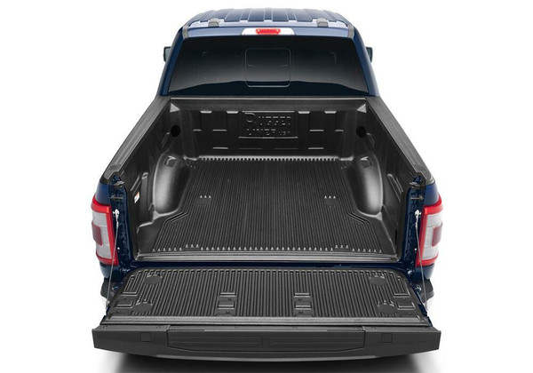 21-25 F-150 5'7" (Includes Lightning) Bed - Rugged Liner Under Rail Bedliner  w/ Pro Power Onboard F55U21