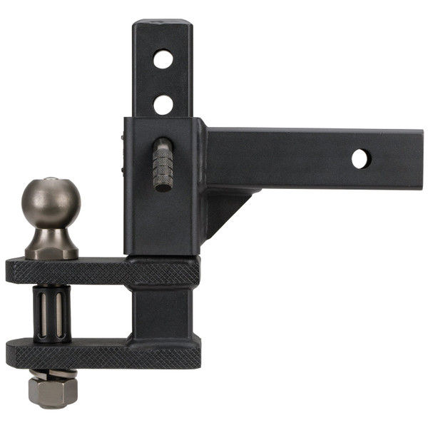 Reese Adjustable Trailer Hitch Ball Mount (2 in. Trailer Ball), Fits, 2 in. Receiver, 7.25 in. Drop, 6,000 lbss. Capacity, Black