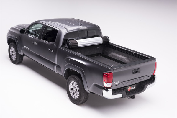 BAK Revolver Roll-Up Hard Cover X2 16-23 Tacoma 6' w/ Deck Rail System 39427