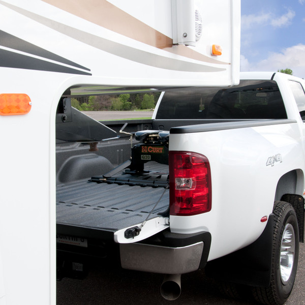 CURT X5 Gooseneck-to-5th-Wheel Adapter Plate for Double Lock EZr Fifth Wheel Trailer Hitch Mount Kit