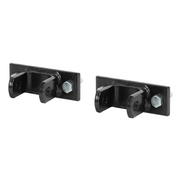 CURT Adjustable Tow Bar Bumper Brackets (1/2" Pin Holes) Tow Bar - CURT