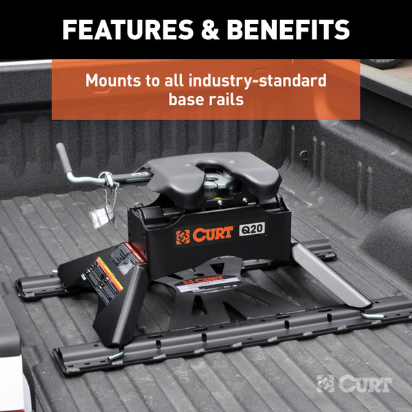 CURT 20K, Q20 5th Wheel Hitch