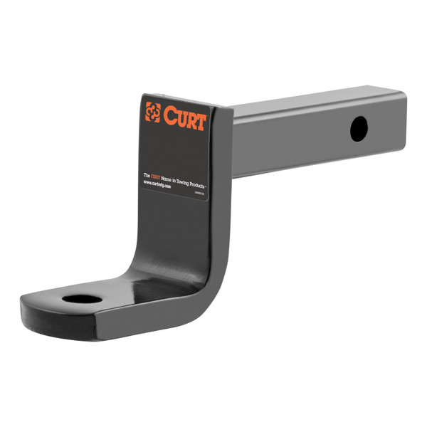 CURT Class 2 Ball Mount (1-1/4" Shank, 3,500 lbss., 3-1/4" Drop, 7-1/4" Long) Trailer Hitch Ball Mount - CURT