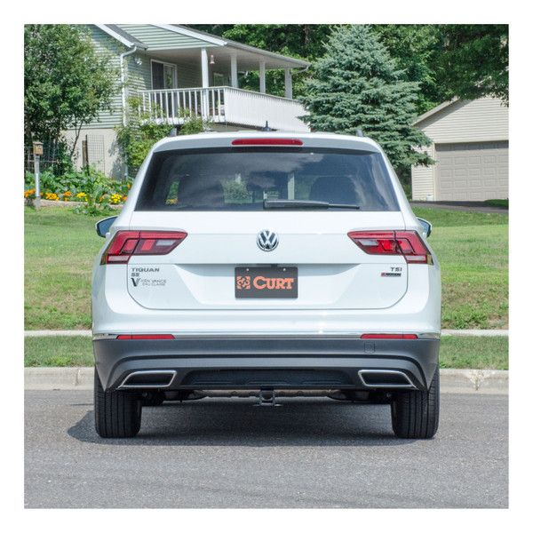 CURT Class 3 Trailer Hitch, 2" Receiver, Select Volkswagen Tiguan Trailer Hitch