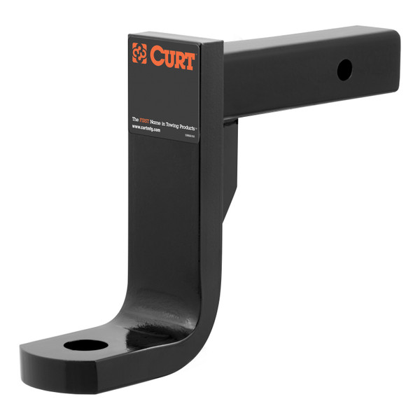 CURT Class 4 Ball Mount (2" Shank, 12,000 lbss., 8" Drop, 9-3/8" Long) Trailer Hitch Ball Mount - CURT