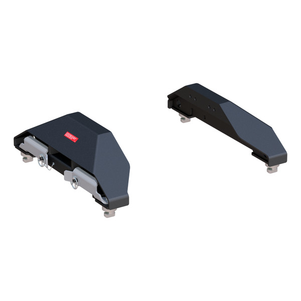 CURT Puck System 5th Wheel Legs, Select Silverado, Sierra 2500, 3500 HD, 8' Bed, 25K Fifth Wheel Trailer Hitch Mount Leg - CURT
