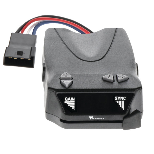 1999-2004 Ford F-250 Super Duty Tekonsha Brakeman IV Time Delay Brake Controller for Trailers with 1 to 4 Axles Black 8507120