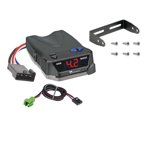 2016-2023 Mercedes-Benz GLE350 Tekonsha BRAKE-EVN Proportional Brake Controller for Trailers with 1 to 4 Axles Black 8508220 - Tekonsha