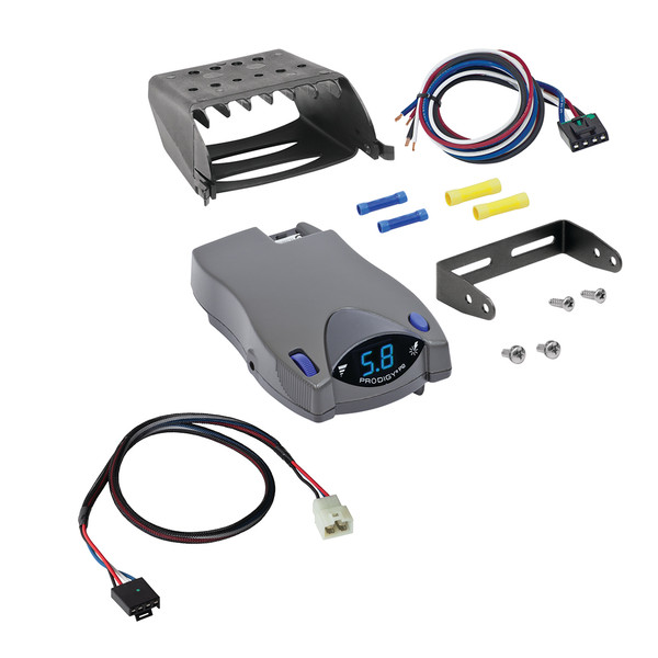 2020-2025 Hyundai Palisade Prodigy P2 Proportional Brake Controller for Trailers with 1?4 Axles, Gray 90885 - Tekonsha