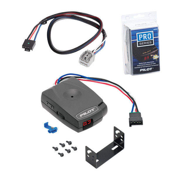 2020-2026 Chrysler Voyager w/Factory 7-Way Pilot Trailer Time?Delay Brake Controller for Trailers with 1?3 Axles 80550 - Tekonsha