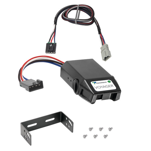 2013-2020 Acura MDX Tekonsha Voyager Proportional Brake Controller for Trailers with 1 to 4 Axles Black 9030 - Tekonsha