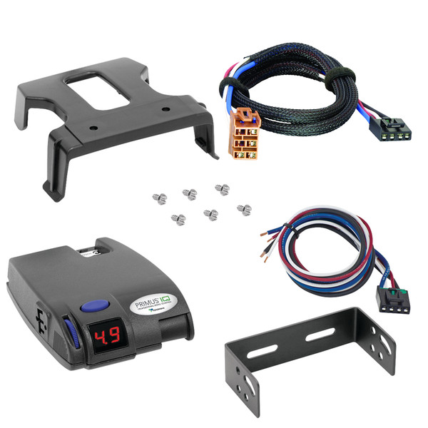 2000-2002 GMC Yukon XL 2500 Tekonsha Primus IQ Proportional Brake Controller for Trailers with 1 to 3 Axles Gray 90160 - Tekonsha