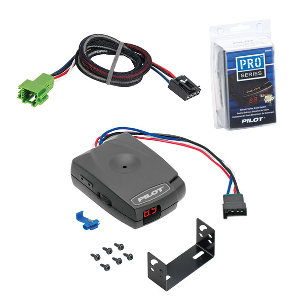2015-2015 Mercedes-Benz ML250 Tekonsha Pilot Trailer Time Delay Brake Controller for Trailers with 1 to 3 Axles 80550 - Tekonsha