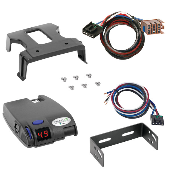 2003-2007 Hummer H2 Tekonsha Primus IQ Proportional Brake Controller for Trailers with 1 to 3 Axles Gray 90160 - Tekonsha