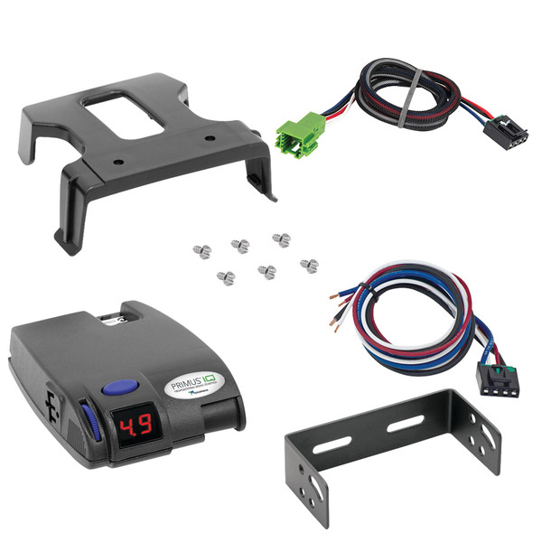 2016-2023 Mercedes-Benz GLE350 Tekonsha Primus IQ Proportional Brake Controller for Trailers with 1 to 3 Axles Gray 90160 - Tekonsha