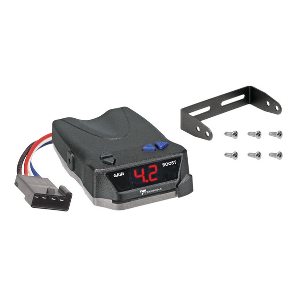 2007-2026 BMW X5 w/Factory 7-Way BRAKE?EVN Proportional Brake Controller for Trailers with 1?4 Axles, Black 8508220