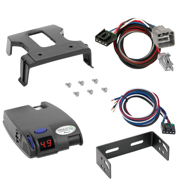 2013-2014 RAM 1500 Tekonsha Primus IQ Proportional Brake Controller for Trailers with 1 to 3 Axles Gray 90160 - Tekonsha