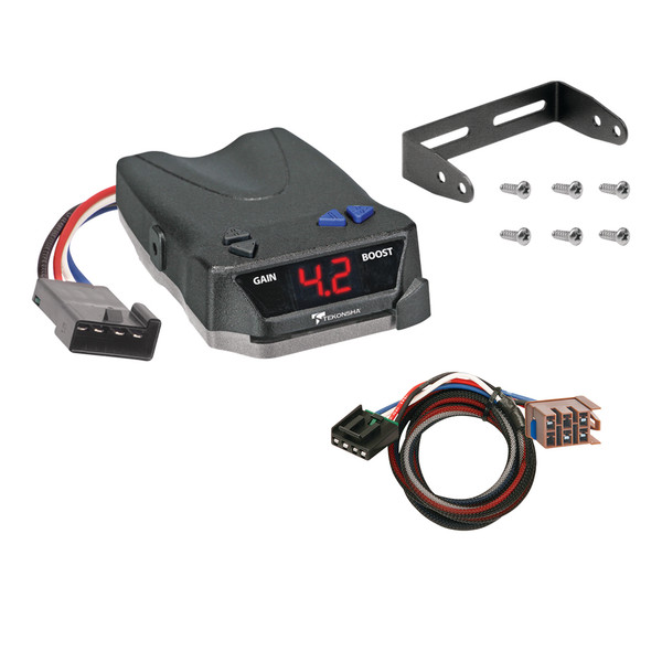 2003-2006 Cadillac Escalade Tekonsha BRAKE-EVN Proportional Brake Controller for Trailers with 1 to 4 Axles Black 8508220 - Tekonsha
