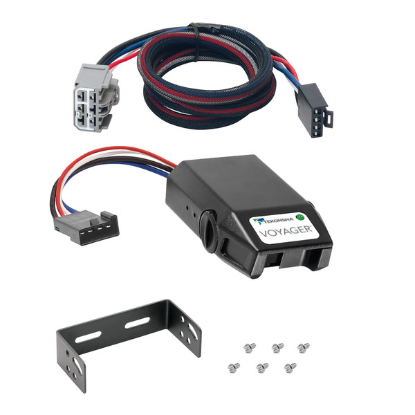 2008-2017 Buick Enclave Tekonsha Voyager Proportional Brake Controller for Trailers with 1 to 4 Axles Black 9030 - Tekonsha