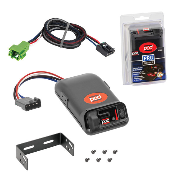 2017-2019 Mercedes-Benz GLS550 Tekonsha POD Trailer Time Delay Brake Controller for Trailers with 1 to 2 Axles 80500 - Tekonsha