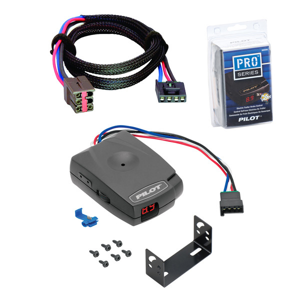 1992-2008 Ford E-250 Econoline Tekonsha Pilot Trailer Time Delay Brake Controller for Trailers with 1 to 3 Axles 80550 - Tekonsha